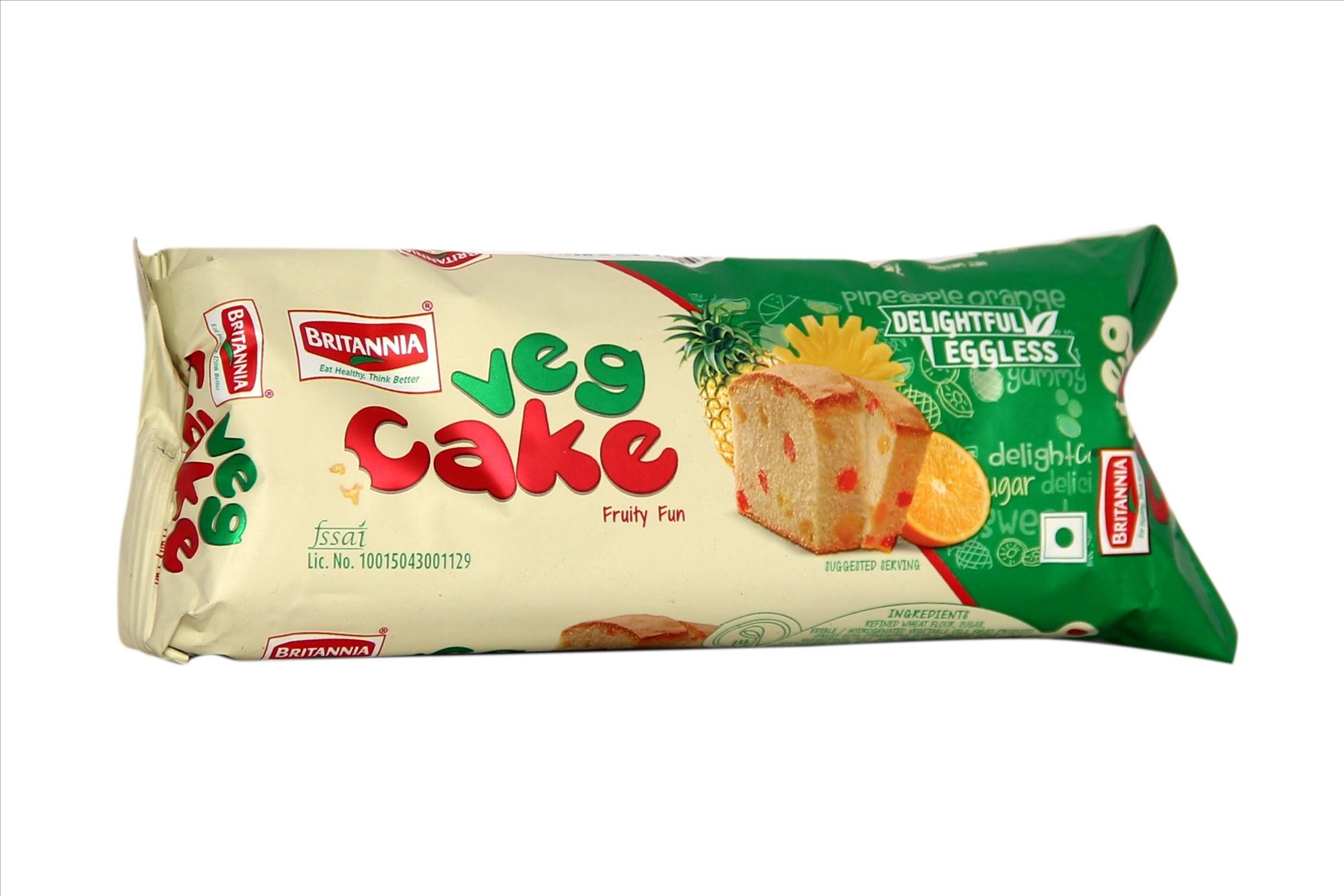 Britannia Cake Veg - Fruity Fun - Pack of Rs.20