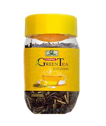 TAPAL LEMONGRASS GREEN TEA JAR | Indiabazaar