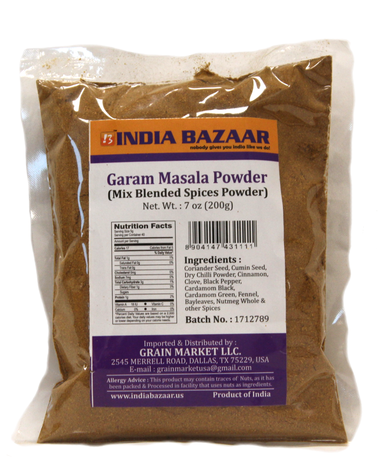 GARAM MASALA POWDER INDIA BAZAAR | Indiabazaar