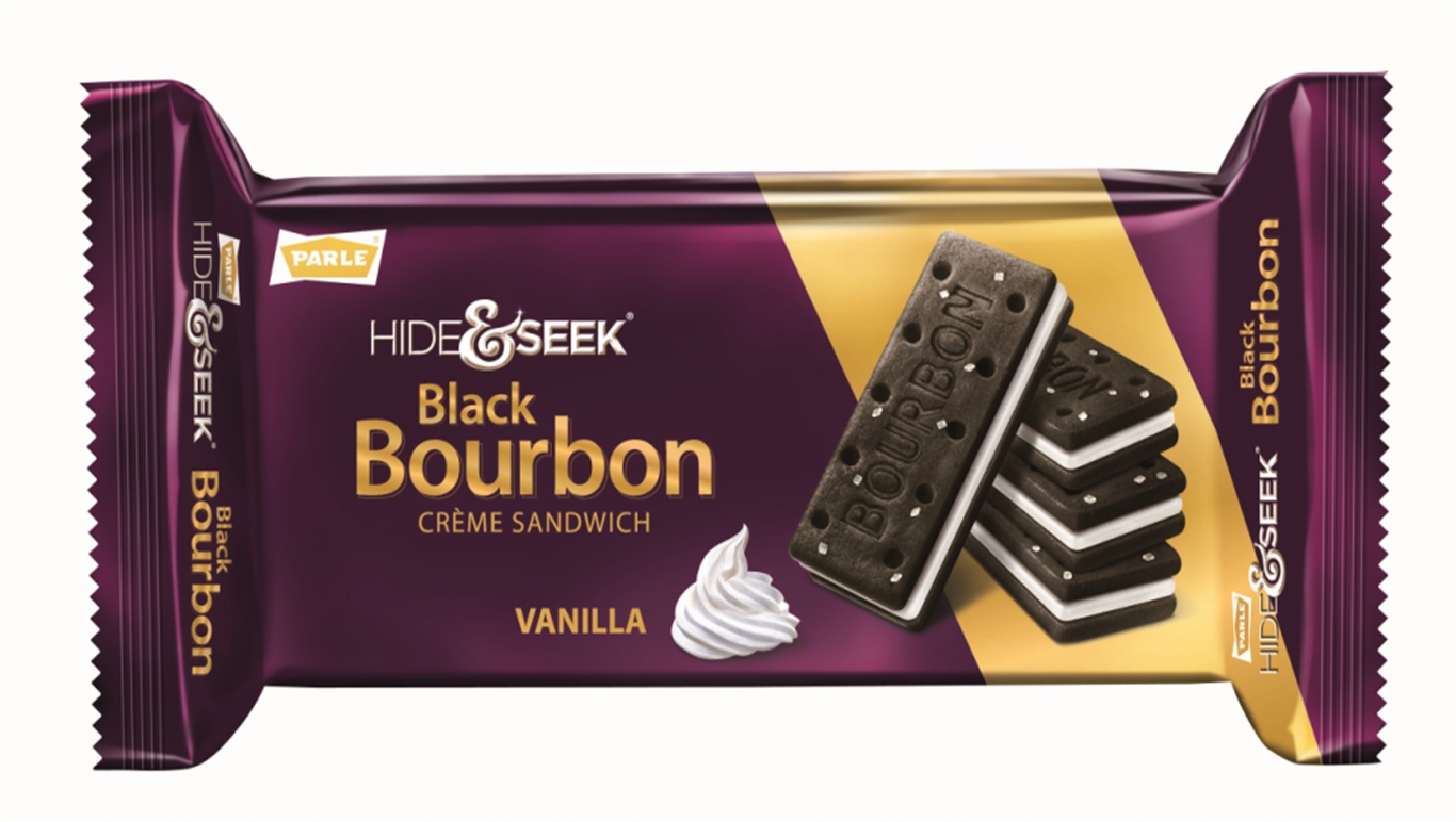 Parle Hide Seek Bourbon Choco Cream Sandwich Indiabazaar