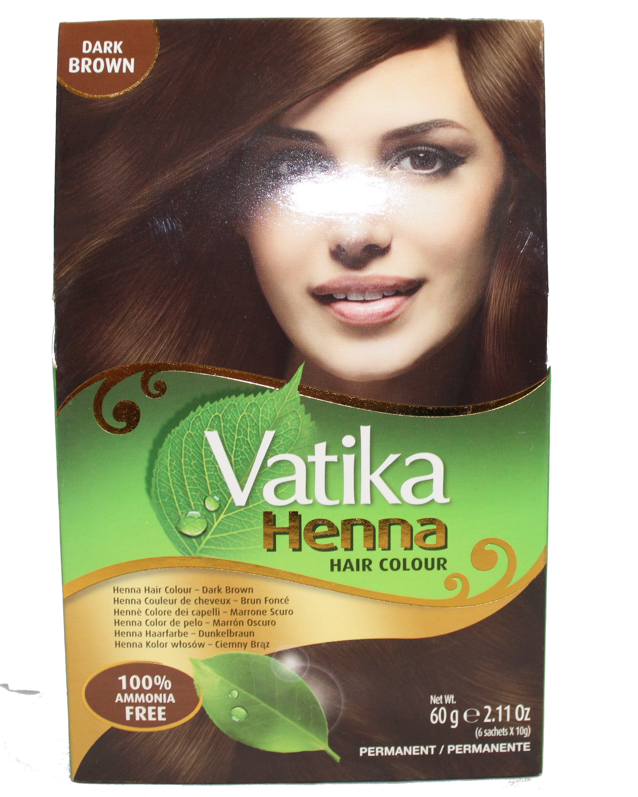 DARK BROWN HENNA HAIR COLOR VATIKA Indiabazaar