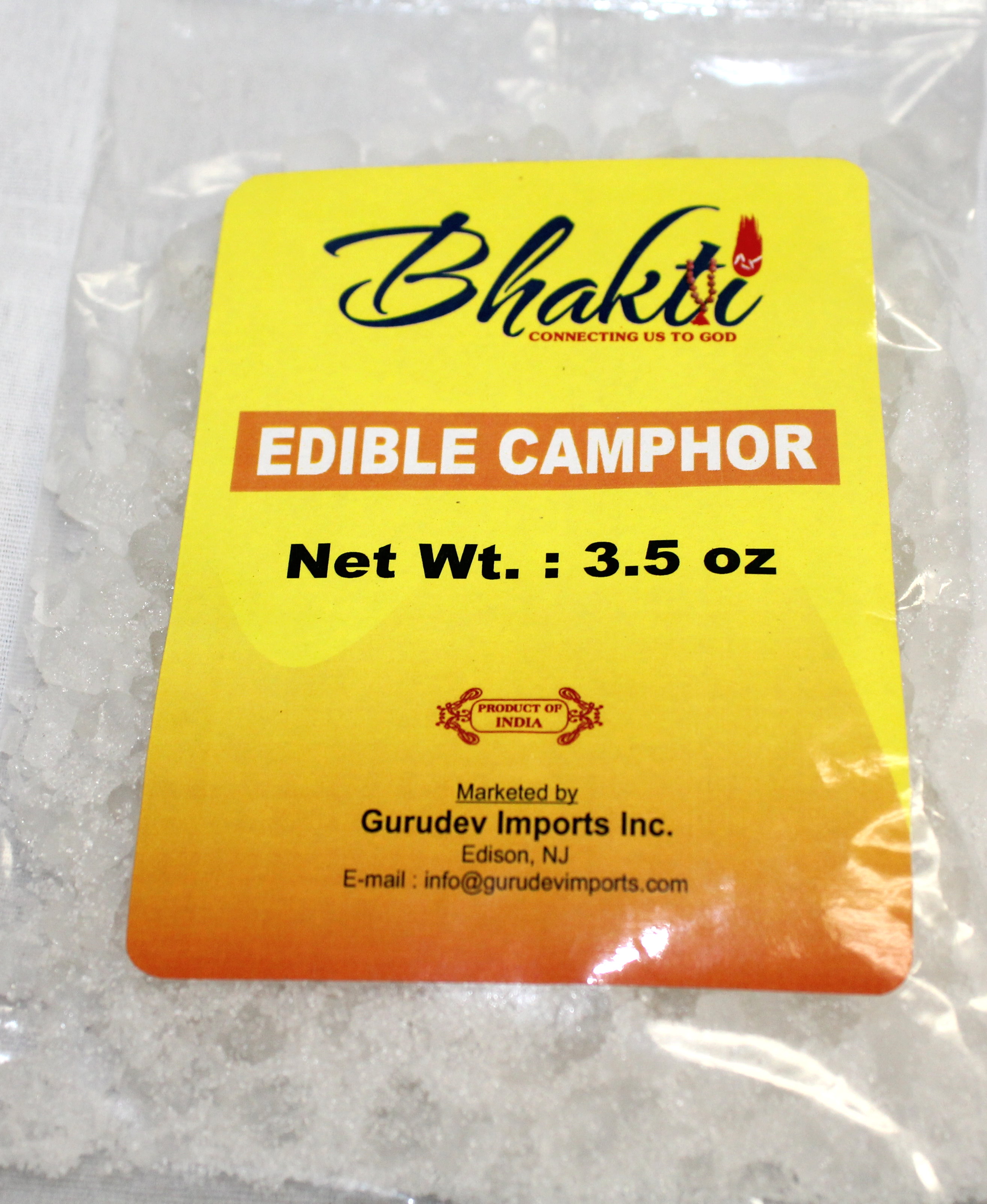 EDIBLE CAMPHOR BHAKTI Indiabazaar
